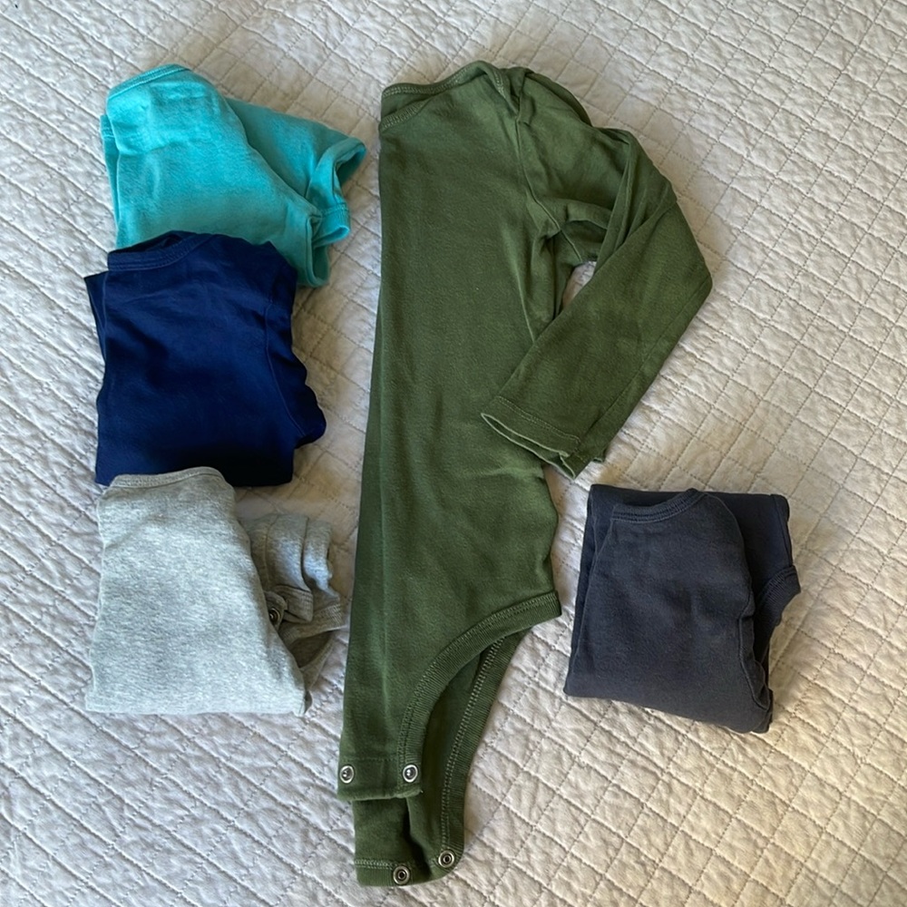 BOGO Carter’s - Unisex Cotton Bodysuit Set, 24 months